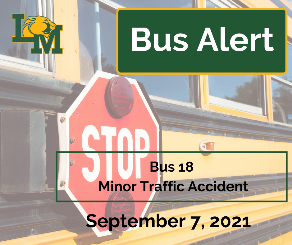 bus 18 in minor accident